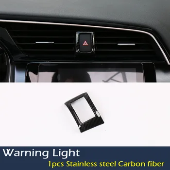 

Warning Light Frame Covers Auto Car Styling Stainless Steel Stickers For 10th Honda Civic 2018 2019 2016 2017 Accessories