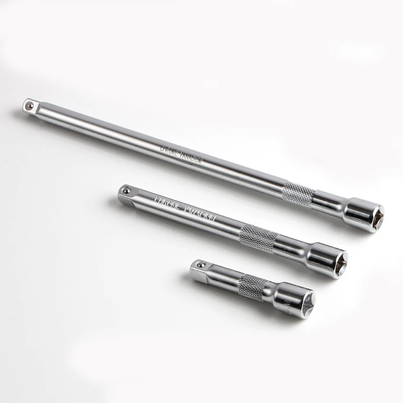 3pcs/set 3/8" 75&150&250mm Drive Socket Extension Bar Set Highquality