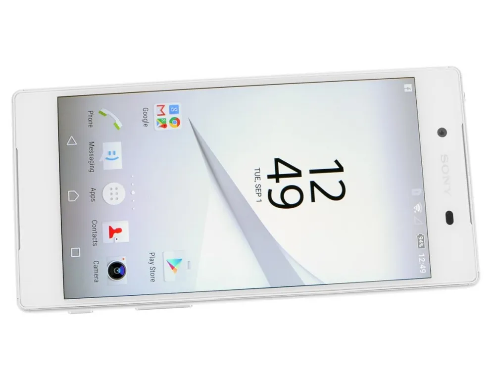Сотовый телефон sony Xperia Z5 E6653, 4G LTE, одна Sim, Android, четыре ядра, ram, 3 ГБ rom, 32 ГБ, 5,2 дюйма, отпечаток пальца, NFC