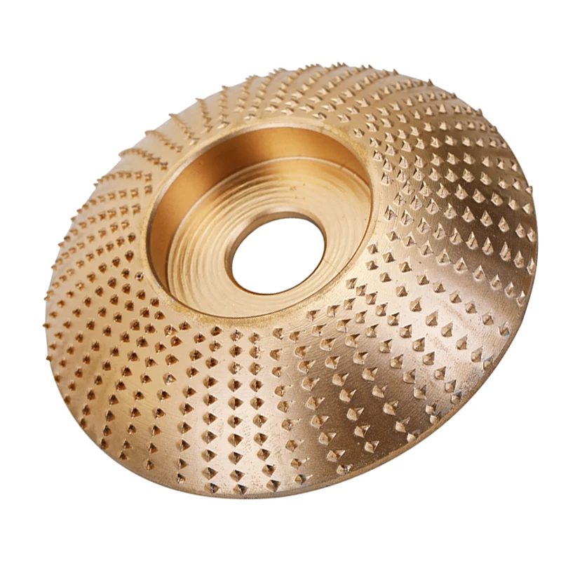 

3.9" Wood Angle Grinding Wheel Sandpaper Carving Rotary Tool Abrasive Disc Tungsten Carbide woodworking 98mm DIY
