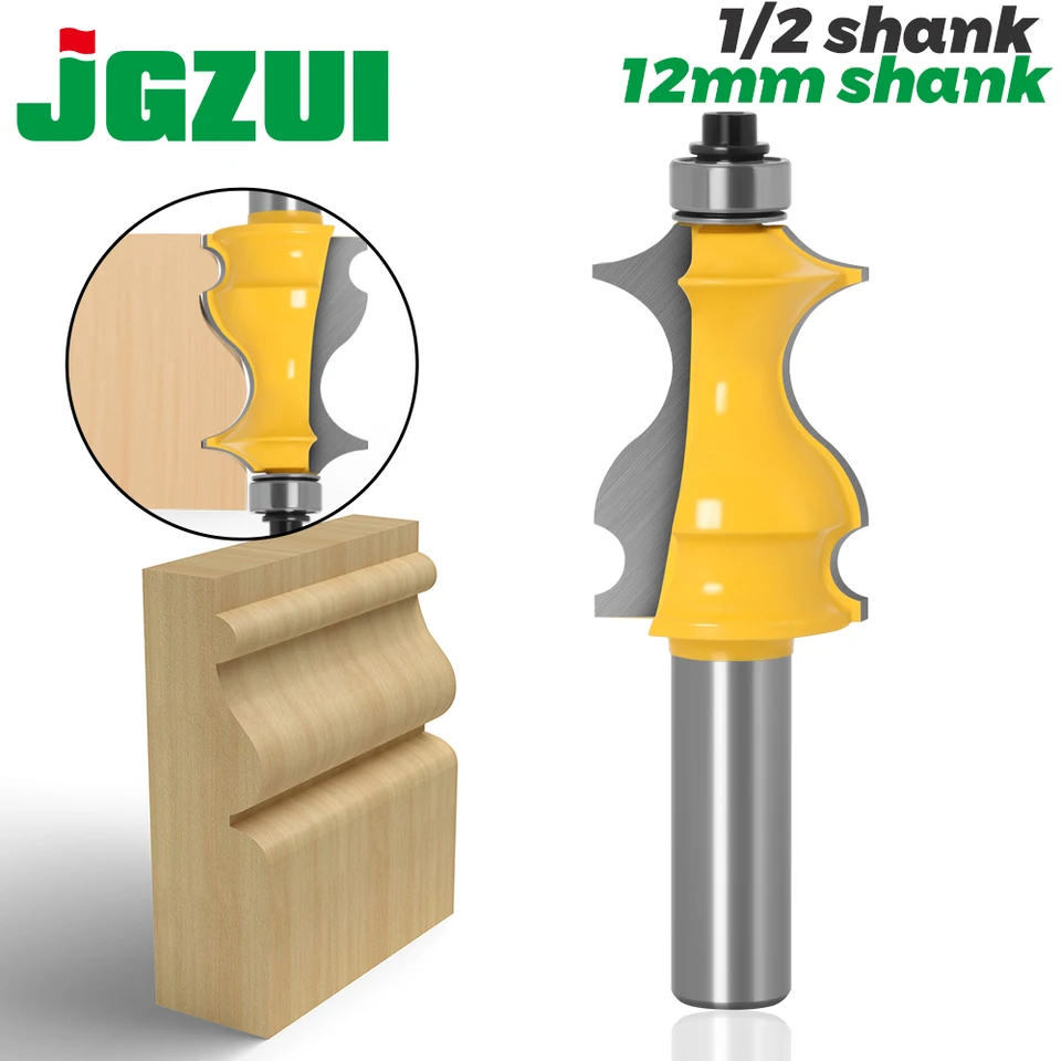ROOCBIT 1/4 Inch Shank Architectural Molding Router Bit Industrial...