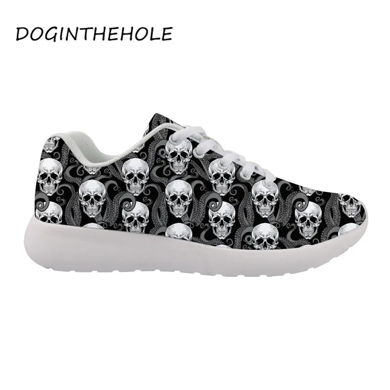 

Sneakers Skull Printing Casual Women Flats Shoes Autumn Ladies Lovely Comfortable Mesh Women's Shoes Zapatillas Mujer Casual