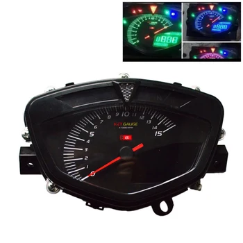 

12V Universal Colorful LCD Screen Digital Odometer Speedometer Tachometer Gauge