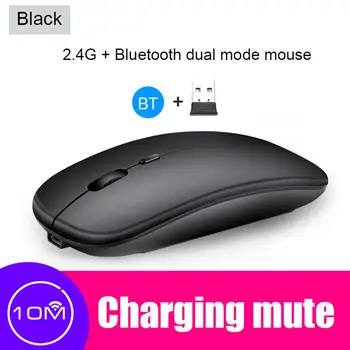 

2.4GHz Wireless Game Mouse Optical 1600DPI Computer Laptop Mice Lightweight Ultra-thin PC Peripherals with USB Receiver
