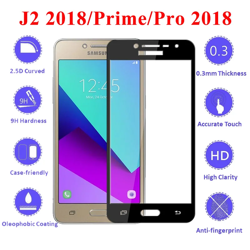 Galaxy J2 Prime закаленное стекло для samsung J 2 Pro 2018 защитное Sumsung J2prime Защитная пленка