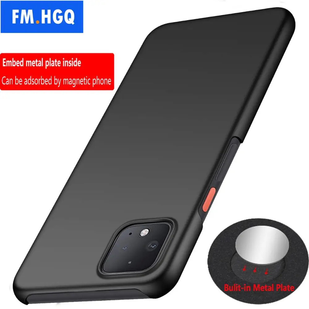 

Magnetic Car Holder Case For Google Pixel 4 XL Hard PC Cover for Google Pixel 4 Ultra-thin Breathable Scrub Case