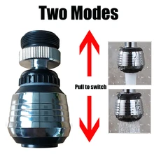 

2022 NEW ZhangJi 360 Rotating Water Saving Tap Connector Dual Mode Kitchen Faucet Aerator Diffuser Bubbler Filter Shower Head