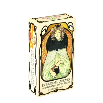 

Ethereal Visions Illuminated Tarot Deck 80 Cards 11*6cm Tarots Card