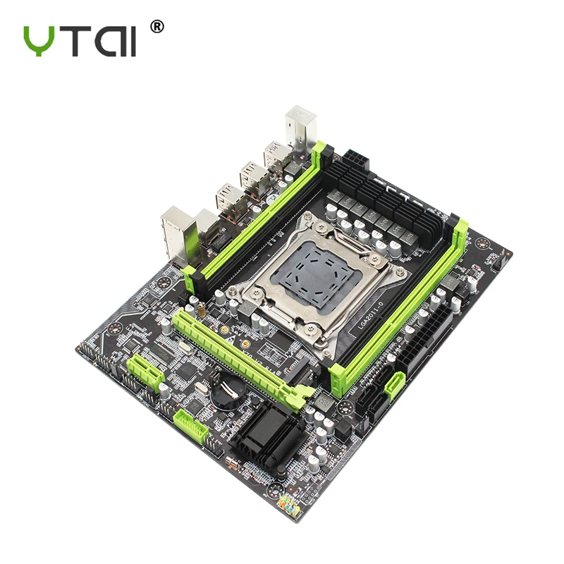 X79 motherboard LGA 2011 M 2 NVME support 64GB Memory X79 V2 81A Motherboard SSD suporte 2