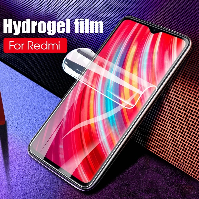 

Hydrogel Film For Xiaomi Redmi 8 7 Note 8 7 Pro Note 7 Front Screen Protectors For Xiaomi Mi9 Mi8 Lite Mi6X Mix3 Ultra-thin Film