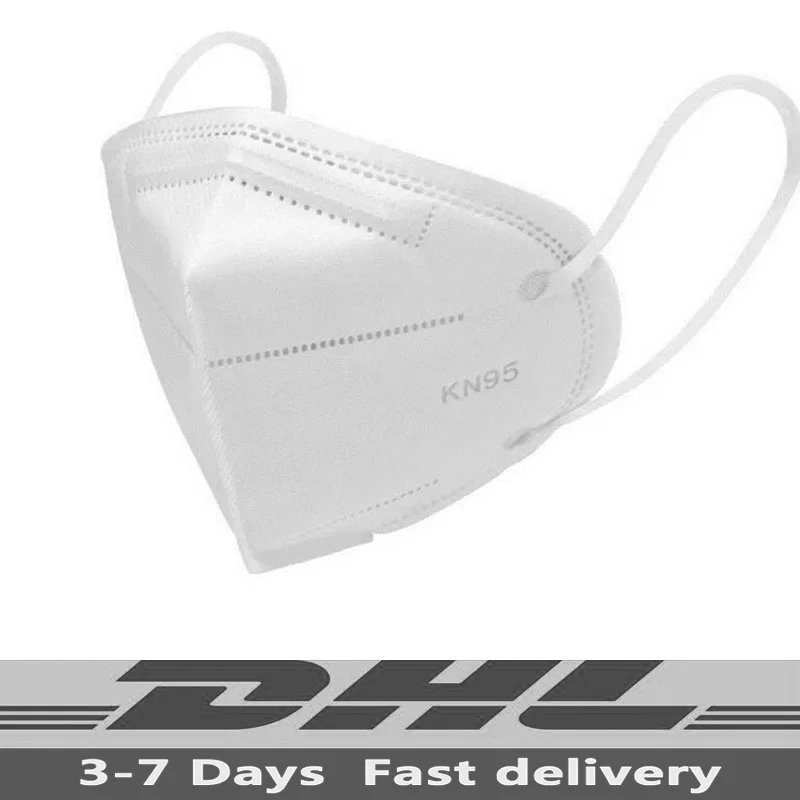 

500PCS N95 Mask CE Certification Mouth Face Mask Dust Anti Infection KN95 Masks PM2.5 Anti-fog Protective Free DHL