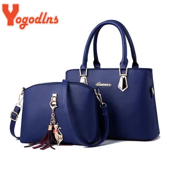 Yogodlns Womens PU Leather Handbags Designer Soft Shoulder Bags For Women Messenger Bags Crossbody Bags Top-Handle Bags Bolsa 1