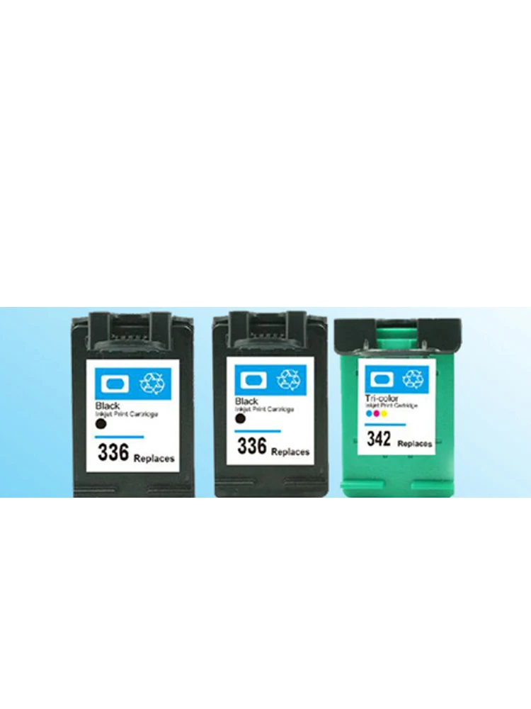 2BK+ 1 цвет совместимый для hp336 342 с чернилами HP Deskjet 5440 кгс 1510 1500 C3100 C3180 6300 D4100 D4145