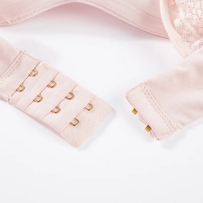 New lingerie adhesive seamless lingerie women's bra suit small bra gathered anti sagging fold up adjustable bra