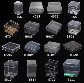 

20pcs/lot Plastic Box For Trifles Parts Tools Storage Box Jewelry Display Box Screw Case Beads Container New