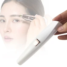2 в 1 женский эпилятор безболезненный мини электрический триммер для бровей светодиодный Многофункциональный индикатор для губ перезаряжаемая бритва с USB портативный