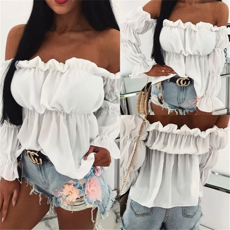 pleated cold shoulder top