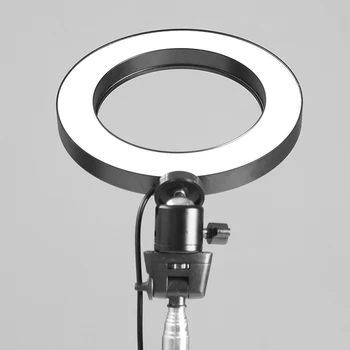 

Led Eye Protection Phone USB Fill Light Flicker Free Low Heat Studio Video Ring Shape Safe With Controller Photography Dimmable