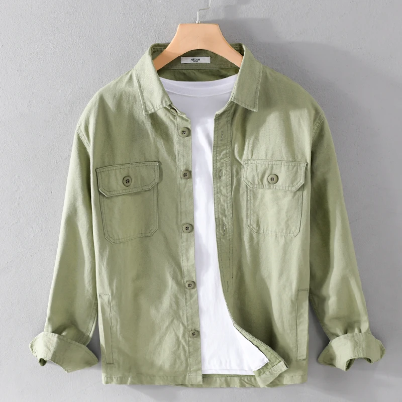 chest 124cm casual shirts men 