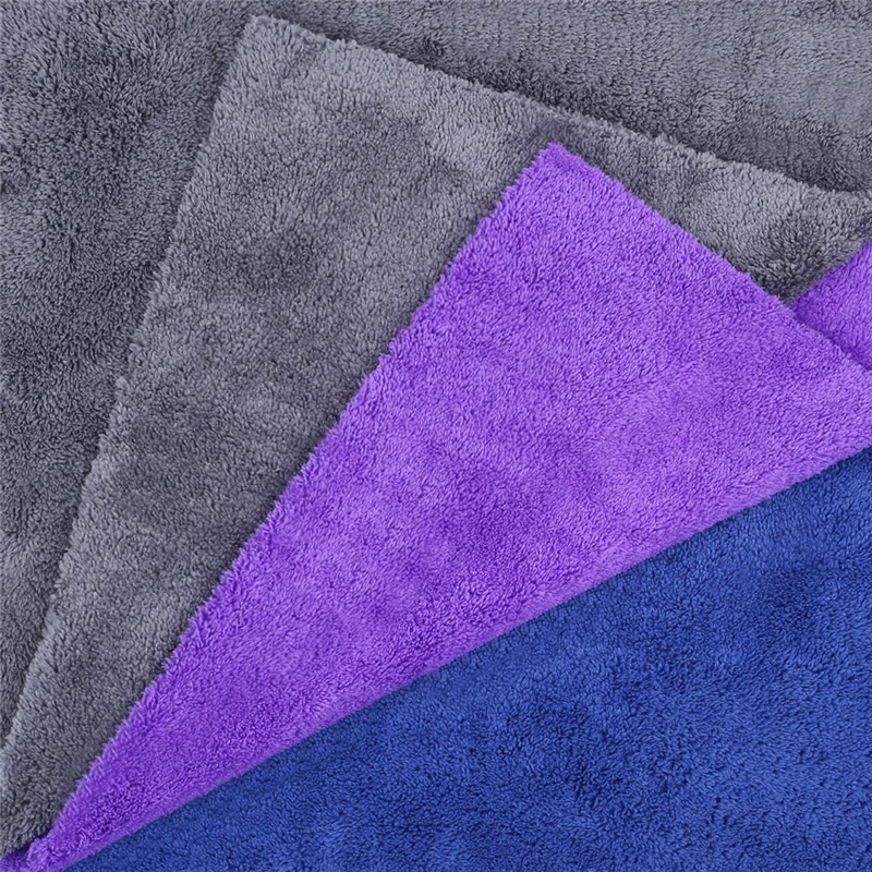 350GSM Car Wash Microfiber Towel Car Cleaning Cloth Car Detailing Super Absorbent Car Care Cloth Soft Edgeless Drying Towels 4