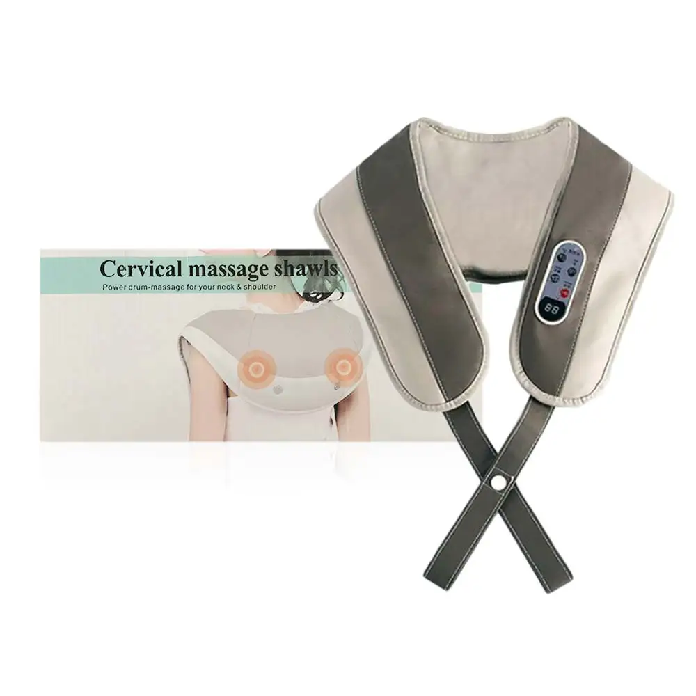 Household Multifunctional Electric Cervical Massager Shawl Soothing And Relaxing Shoulder And Neck Massage Instrument