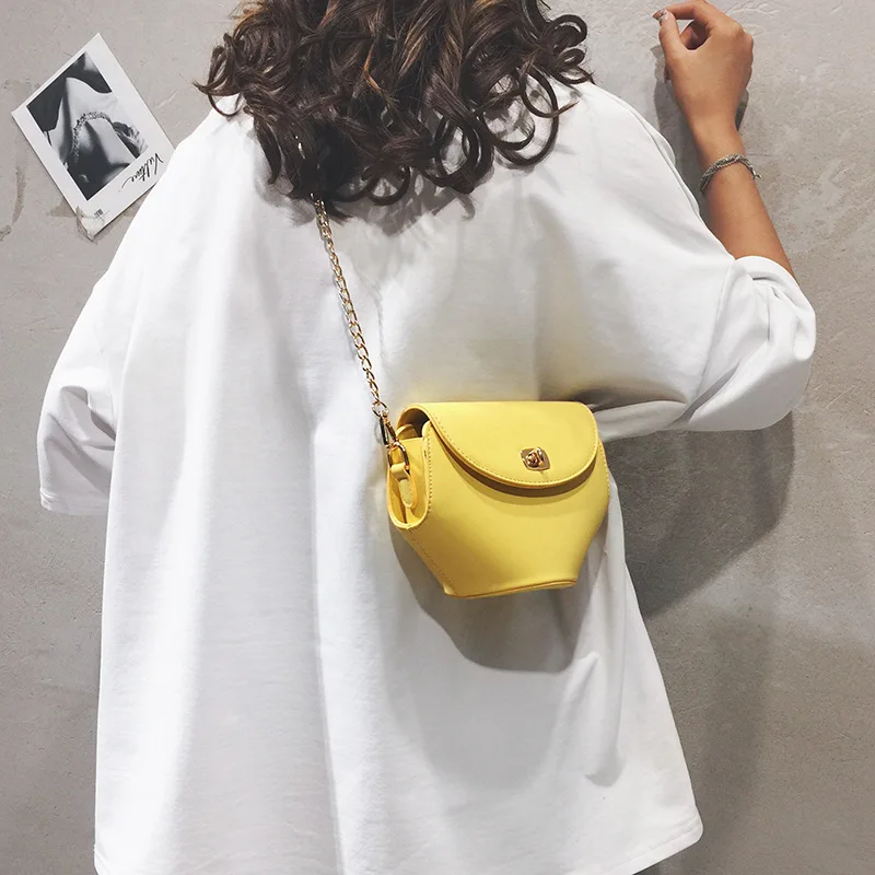 

Small Bag Autumn New Style 2019 Korean-style INS Super Fire Chain Shoulder Bag Street Fashion Products Bag Women's Fashion Bag