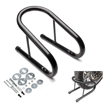 

5.5'' Motorcycle Front Wheel Chock Stand Support Stand Motorbike Bike Scooter Paddock Support Frame Tire Repairing Stand