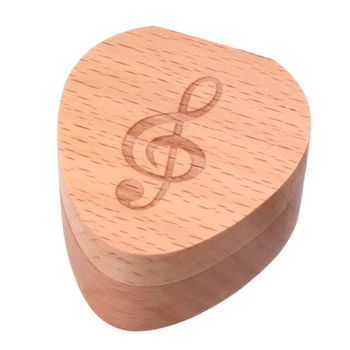 

Guitar Box Wooden Engraved Box Holder For Guitar Lover Musical Gift