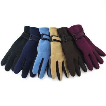 

Winter Fleece Warm Gloves Outdoor Riding Thicken Model Women's Men's Style winter gloves cc gloves christmas fur hand muff