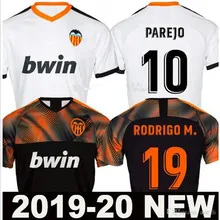 19 20 футбольные майки Valencia ZAZA, темно-синие, для взрослых мужчин G. GUEDES KONDOGBIA PAREJO RODRIGO M., футболки для футбола