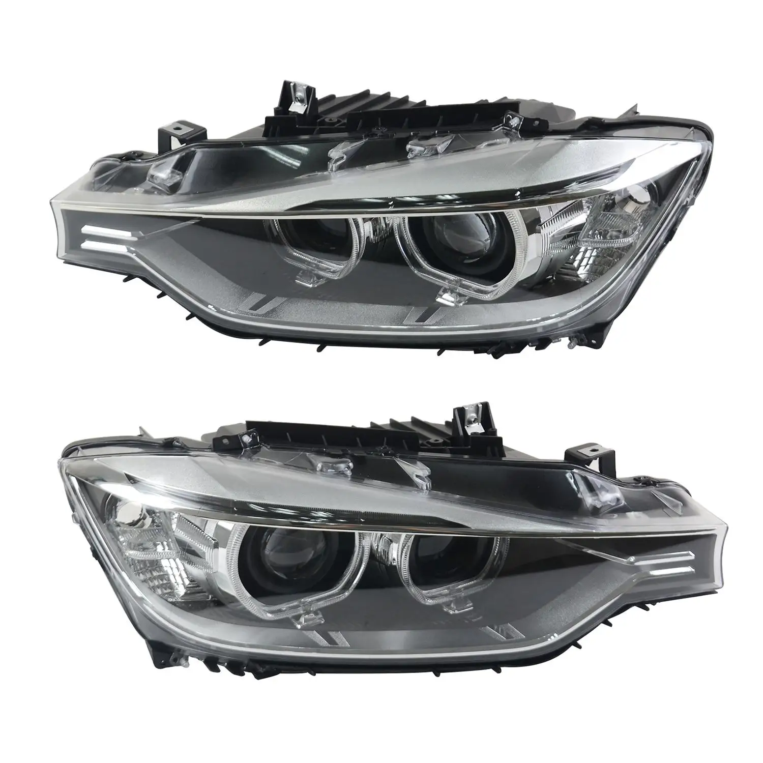 AP03 2 шт. корпус передней левой и правой фары для BMW 3 серии 316d 316I 318d 320d 320I 63117259525