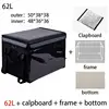 62L Large Thermal Food Cooler Bag Insulated Large Capacity Multi-function Lunch Box bolsa termica cooler bag picknick cool 2