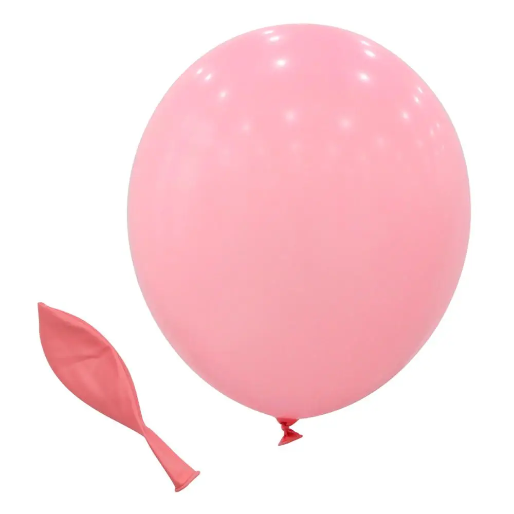 Peach 18 дюймов латексные шарики для свадебного украшения гелиевые большие гигантские прозрачные шары Декор для дня рождения надувной воздушный шар - Цвет: Peach