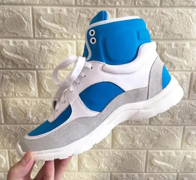 

Top quality Female Genuine Leather shoes zapatos mujer women designer sneakers Fashion shoes with box Size 35-45