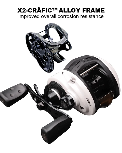 Original Abu Garcia REVO S Baitcasting Fishing Reel RVO3S/RVO3S-L 8BB 6.4:1  Max Drag 9kg Reel Fising Saltwater Metal Spool Coils - AliExpress