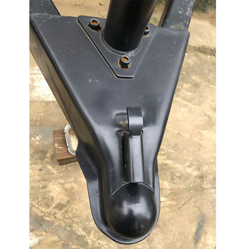 A Frame Trailer Coupler with Black Paint Finish for 2 516 Hitch Ball 5 (3)