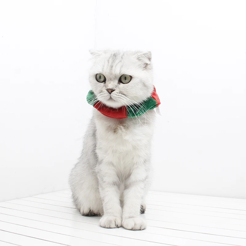 Pet Cat helloveen Рождественский шарф аксессуары для ошейника питомца поставка