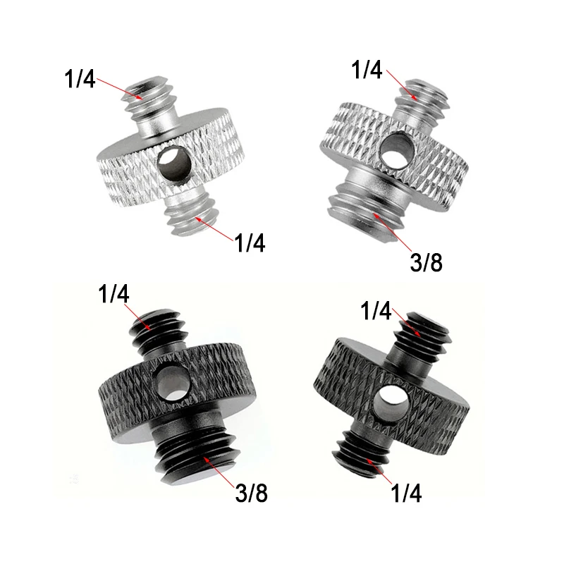 Description Picture 2 of itemDslr Camera Conversion Screw 1/4 to 3/8 Inch Screw Gopro Photographic Equipment Accessories for Ballhead Tripod Monopod