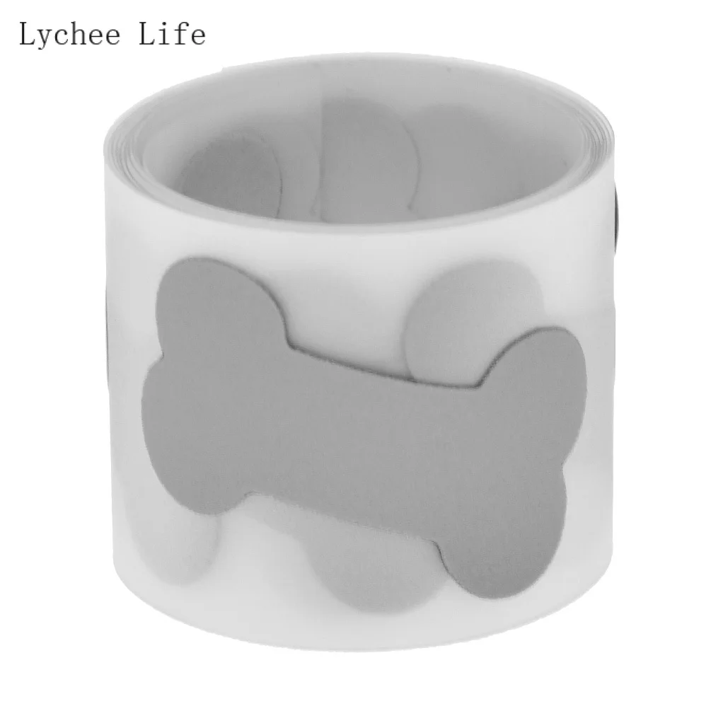 Lychee Life 25 мм x 1 м светоотражающая лента Железная на ткани Одежда DIY теплопередача виниловая пленка ручной работы - Цвет: 15