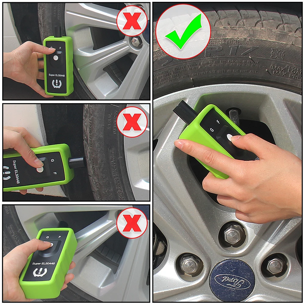 Obdresources Super EL50448 для Ford GM Opel TPMS сброс инструмента Автомобильный датчик контроля