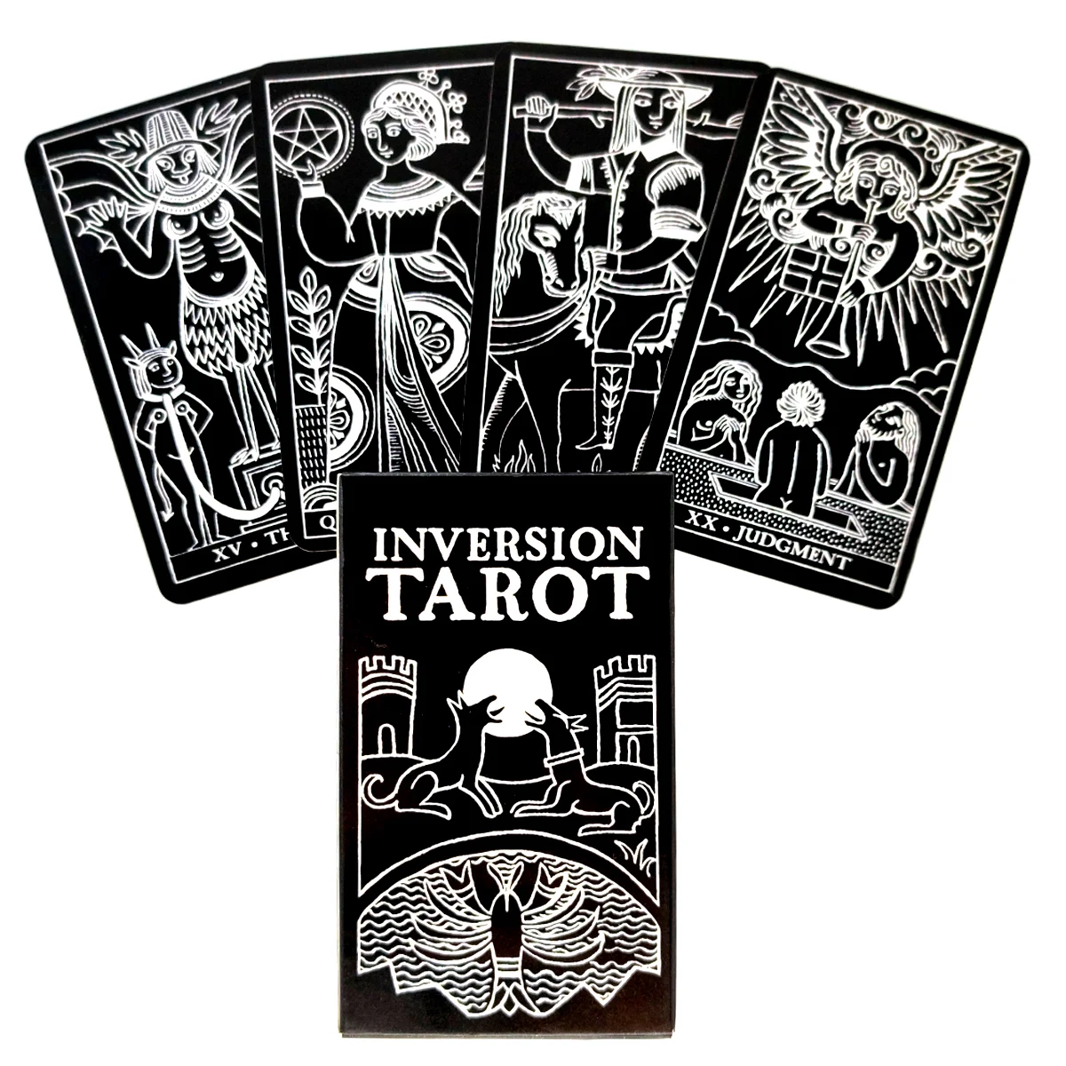 2021 New Inversion Tarot Cards And PDF Guidance Divination Deck Entertainment Parties Board Game Support Drop Shipping 78Pcs/Box | Спорт и