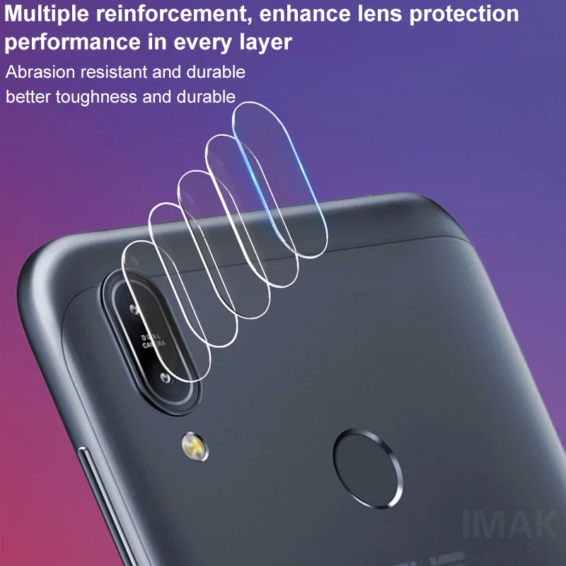 Новинка для Asus Zenfone Max M2 ZB633KL Защитная пленка для камеры закаленное стекло покрытие объектива Тонкая Стеклянная защитная пленка