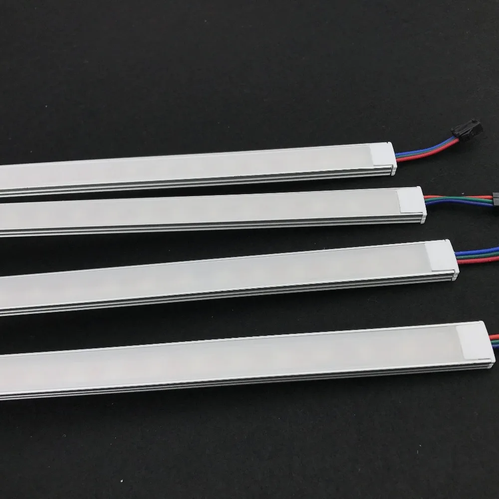 1 м DC5V WS2812B светодио дный жесткая, 32 пикс./м; с молочной крышка