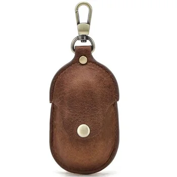 

Suitable For Galaxy Buds Protective Case Leather For Galaxy Buds Bluetooth Wireless Headphone Dust Case-Brown