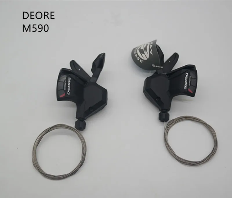 Levier De Vitesse Shimano Deore SL-M590 – Gauche – 3 Vitesses – Noir – NEUF