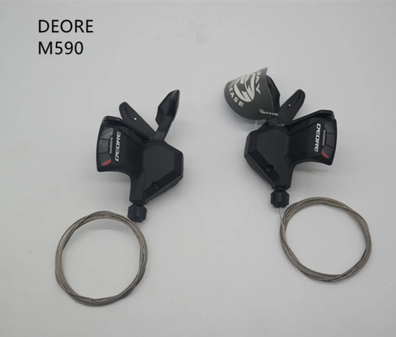 シマノdeore Sl M590 9 S 27s 9スピードバイクシフターレバートリガーラピッドファイアmtbマウンテンバイク自転車シフター Bicycle Derailleur Aliexpress