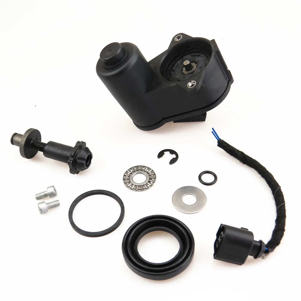 Günstig FHAWKEYEQ 12 Pin Bremse Hinten Motor Servo Sattel Kabel Zopf Schraube Lager Set Für Q3 RSQ3 VW Tiguan Passat B6 b7 Seat Alhambra