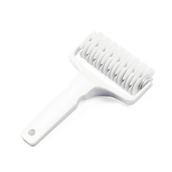 

Baking Plastic Rolling Broaches Pie Pizza Knife Pastry Embossing Dough Rolling Process Home Kitchen Baking Tools