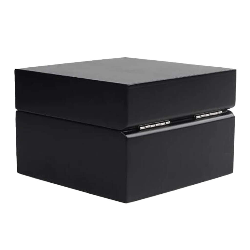 

Watch Box Watch Storage Case Watch Box Made Of White PU Leather With Removable Cushion Protects