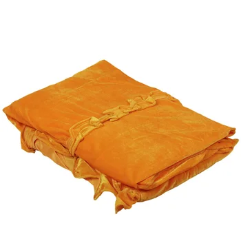 

Gold Velvet Piano Cover Cloth Dustproof Piano Cover Piano Protector - Yellow, As Described